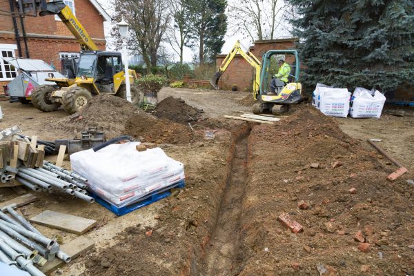 Drainage Ditch Digging in Binghamton