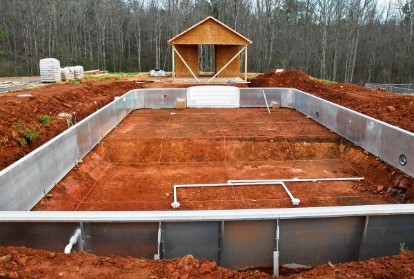 Pool Site Grading in Binghamton