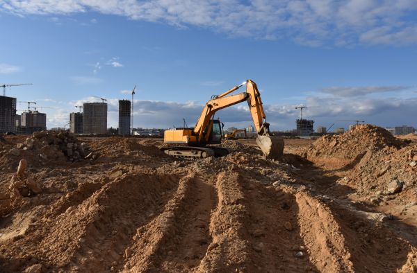 Drainage Trench Excavation in Binghamton