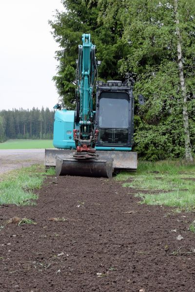 Backhoe Grading in Binghamton