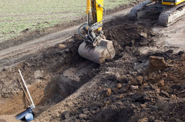 Backhoe Trenching in Binghamton