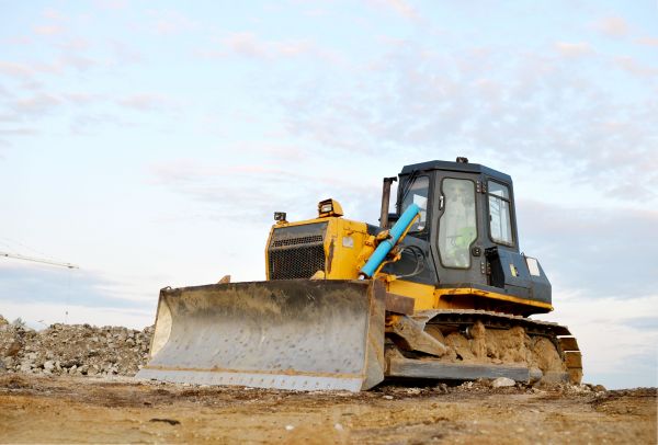 Bulldozer Land Excavation in Binghamton