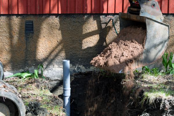 Sewer Line Digging in Binghamton