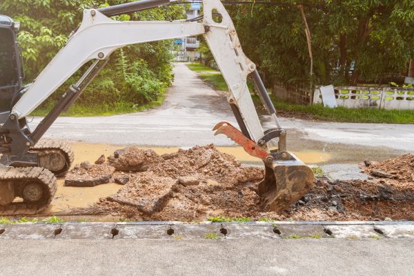 Cost of Water Line Excavation in Binghamton