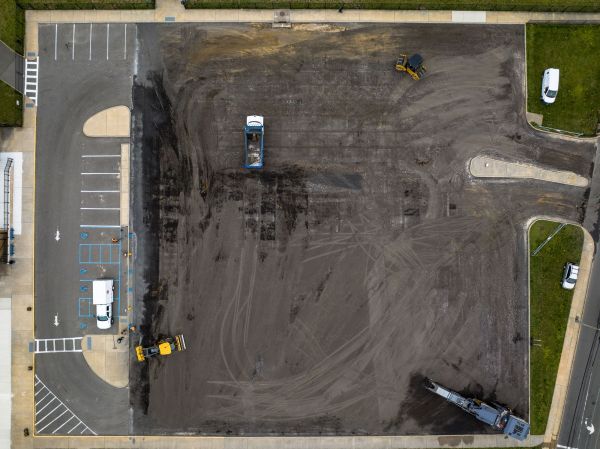 Parking Lot Excavation in Binghamton