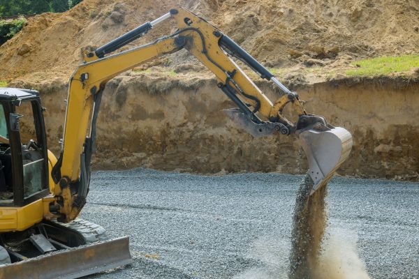 Dirt Backfilling in Binghamton
